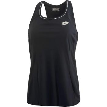 Short sleeve tee Lotto Squadra en bleu marine pour femmes, XS