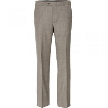 Babista RIVARI Hose – Herrenbeige, Größe 24, Regular Fit, 65 % Polyester/34 % Schurwolle/1 % Elasthan