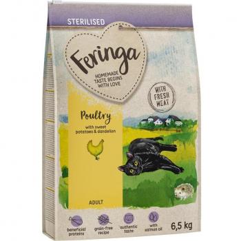 Feringa Adult sterilised chicken dry cat food 6.5kg