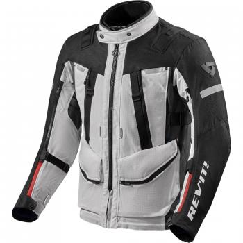 REV'IT! Giacca Moto Sand 4 H2O Argento-Nero