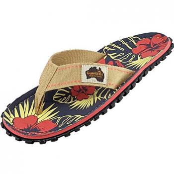 Gumbies Gumbies® Denim Hibiscus Pantolette Schuhe