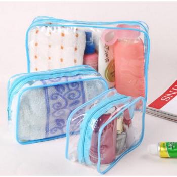 Sac de bain transparent pour cosmétiques