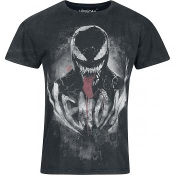 Camiseta à manches courtes Marvel Venom – « The Last Dance » – Masque coloré – L – Homme