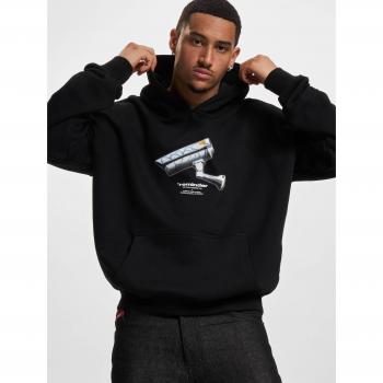 UPSCALE BY MISTER TEE Herren CCTV Ultraheavy Oversize Hoodie, Gr. XL, schwarz