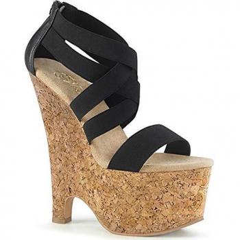BEAU-669 BELS-PU CK Damen-Sandale von Pleaser
