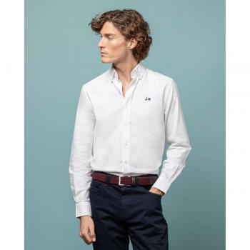Camisa de Hombre Scotta Oxford Blanca