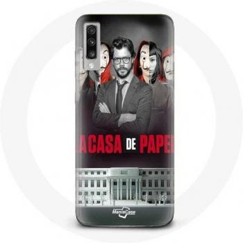 Coque stylée La Casa de Papel pour Samsung Galaxy A70