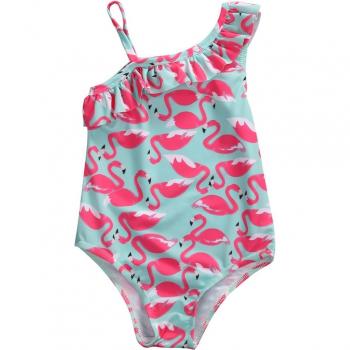 Bañador infantil de cisne para verano