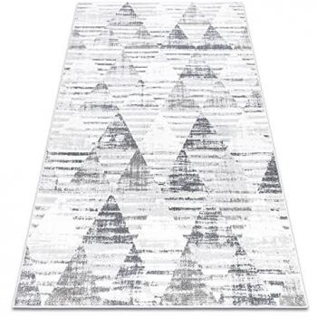 Tapis Rugsx Triangoli 9051A Blanc/Gris 120x170 cm