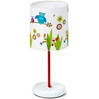 LED-Bird‑Tischleuchte Brilliant G56048/72 – 0,72 W, 1‑flammig, rot & weiß