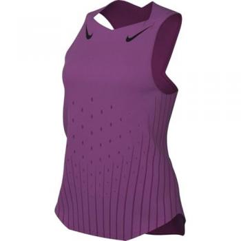 Canotta Nike AeroSwift Dri-FIT ADV Hot Fucsia Nero Donna M