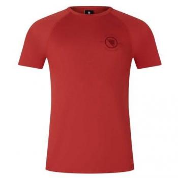 Hummvee Endura Tech S/S Brk Camiseta Roja para Hombre