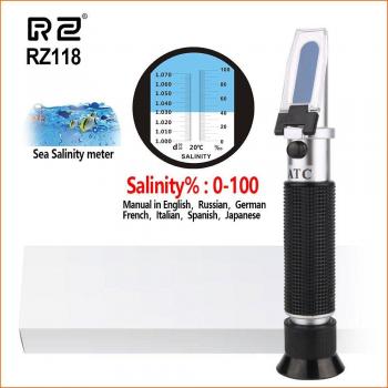 RZ Refractometer for Saltwater Testing