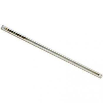 Asta per Tenda Pianura Estensibile con Molla, 60-90 cm, Nero