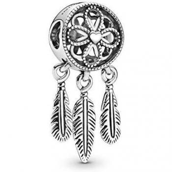 Abalorio colgante Pandora 797200 mujer plata Atrapasueños