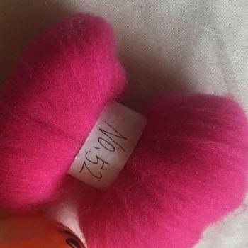Gekämmte Merinowolle zum Filzen