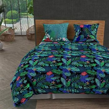 Parure couette microfibre noir 240x220 cm – BALI Intemporel