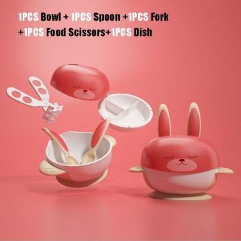Baby Training Cutlery with Suction Bowl