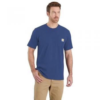 Carhartt Workwear Pocket T-Shirt – Blau, Herren, Größe S