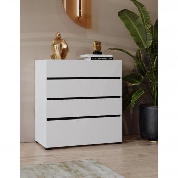 INOSIGN Schubkastenkommode »Cross, minimalistisches Design, 80x40x85cm (BxTxH)«
