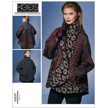 Misses’ Vogue V1277 Extra Large Style Jacket