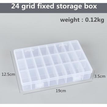 Plastic Organizer Box for Jewelry and Screws