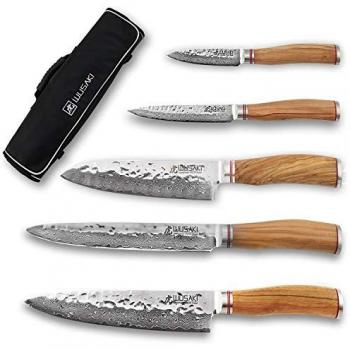 Kit de couteaux de cuisine Wusaki Damas VG10