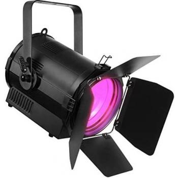 Projecteur Fresnel LED Zoom 200W RGBW DMX 3200K