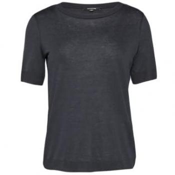 Dunkelblaues Comma T-Shirt für Frauen, Größe 40