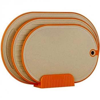 Jesiffy 3-Pack Cutting Board Set for Kitchen