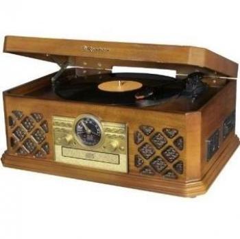 Roadstar HIF‑1690BT con superficie de madera