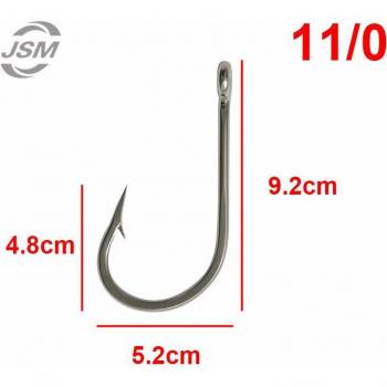 JSM Big Game Fishhooks Size 6/0-13/0