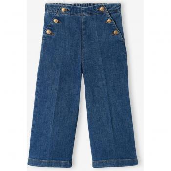 Shorts VERTBAUDET fille denim brut large