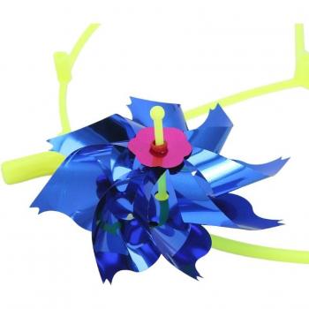 DIY Sequin Windmill Spinner for Garden Decoration