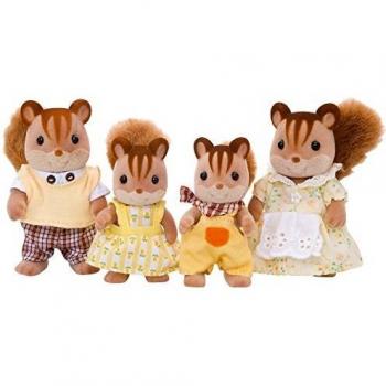 Sylvanian Families Walnut Squirrel Family