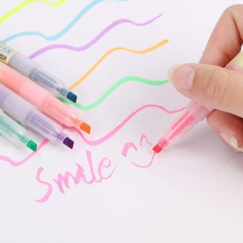 5PCS Double Head Marker Pens for Office & School