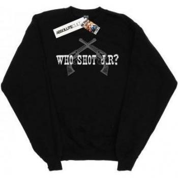 Felpa Nera Dallas Who Shot J.R
