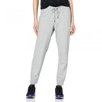 Pantaloni Nike Sportswear Essential Donna Grigio Scuro Heather / Bianco L