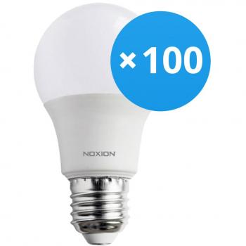 Paquete 100x Bombilla LED Noxion Pro E27 7W 600lm Mate