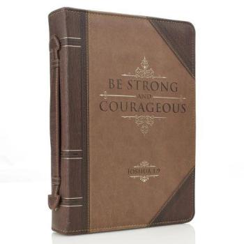 Manteau Biblique « Force et Courage » – Cuir synthétique