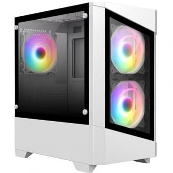 CiT Level 1 Micro-ATX Gaming Case with Tempered Glass Panels