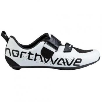 Northwave Tribute Carbon Road Shoes – White/Black – US Men's Size 6.5 – Men