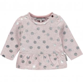Noppies Baby-Mädchen Langarmshirt G Tee ls Waverly AOP, Rosa (Blush C093), 92