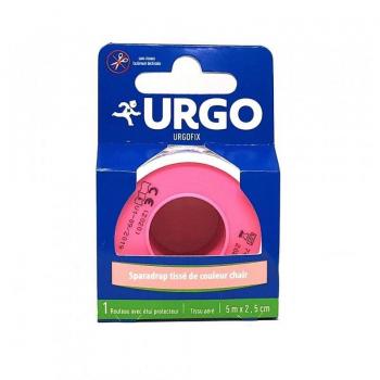 Urgo Urgofix Sparadrap Tissé Chair 5Mx2.5CM