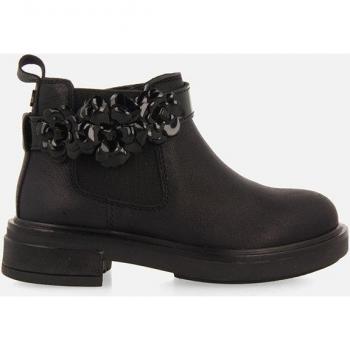 Gioseppo Girls Black Floral Detail Ankle Boots EU 31