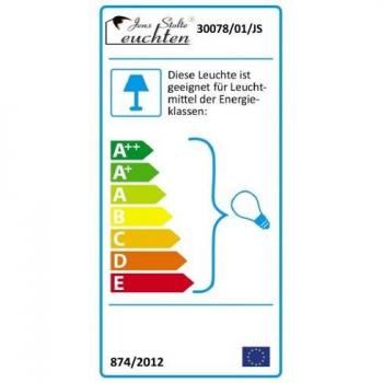 Stahl-Tischlampe „Brunhilde“ – 40 W, E27, 30078/01/JS (Jens Stolte)