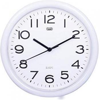 Trevi OM 3301 Horloge Murale Quartz Blanc