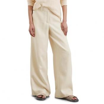 Marc O'Polo Stoffhose Wide Fit Ecru 38