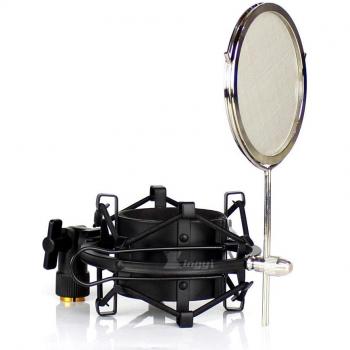 Soporte de micrófono araña con montaje de choque para SHURE BETA27 KSM42 KSM32 KSM44