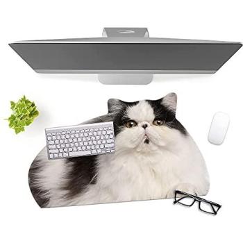 Sunshine Mustard Cat Office Cushion